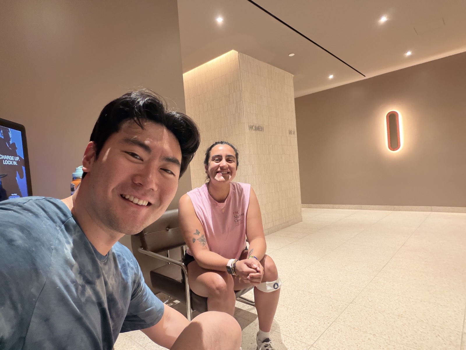 Ayeshna and I at Equinox